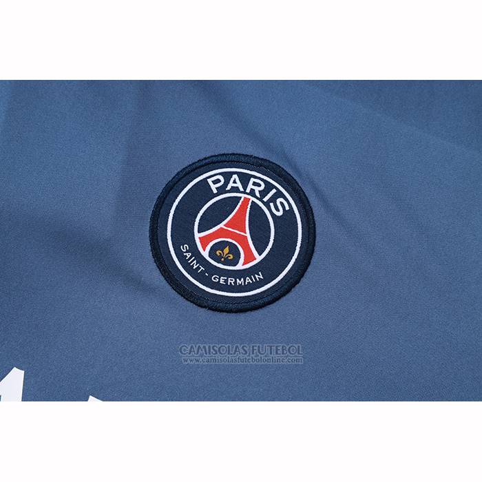 Fato de Treino Paris Saint-Germain Jordan Manga Curta 2025-2026 Cinza - Calcas Curta